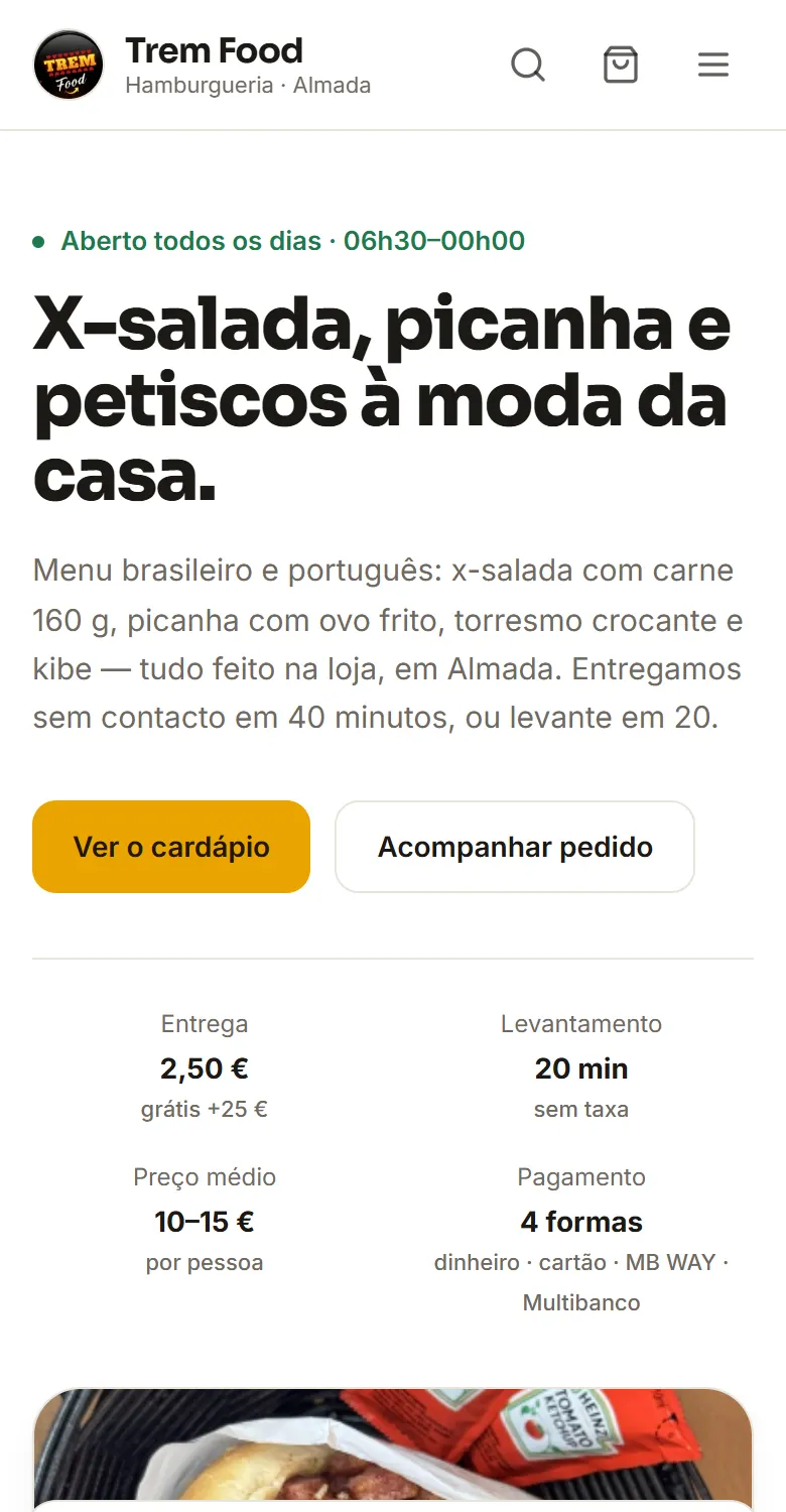 Site Trem Food
